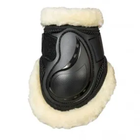 Back On Track Airflow Light Fur Fetlock Boots Black