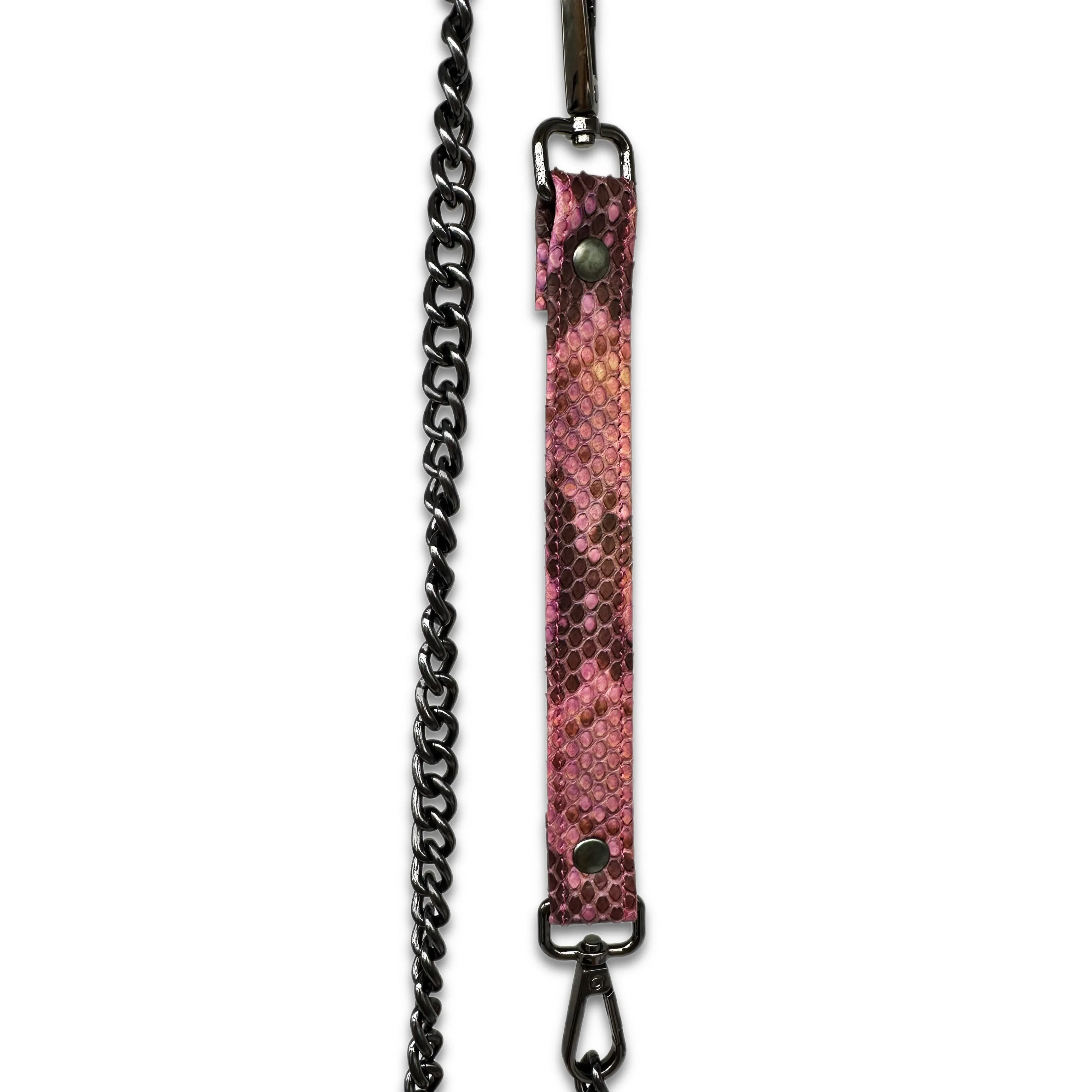 Dream in Pink Snakeskin Purse