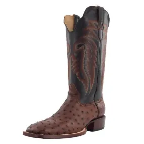 Men's R. Watson Full Quill Ostrich Wide Square 13″ RW4501-2