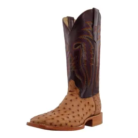Men's R. Watson Full Quill Ostrich Wide Square 13″ RW4603-2