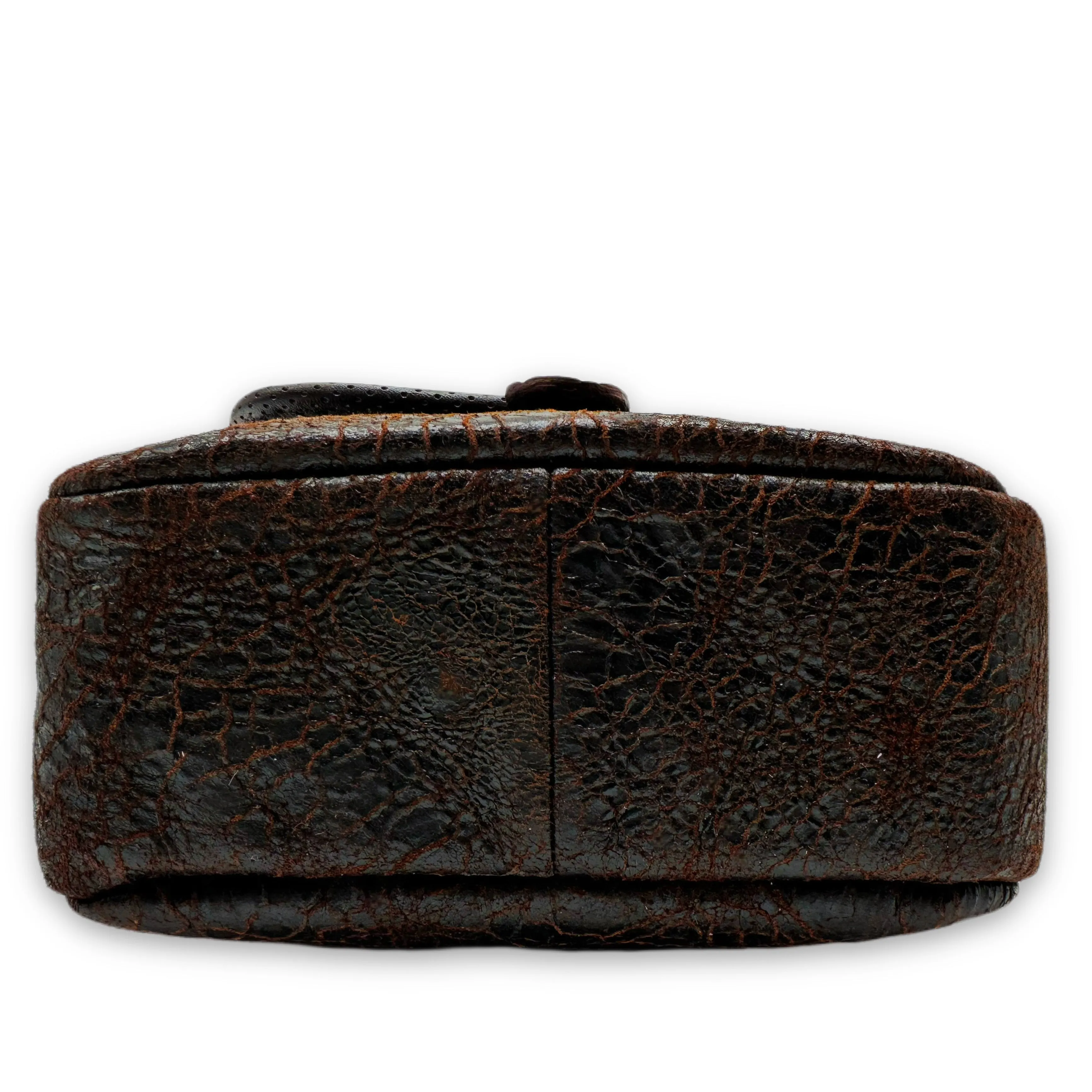 Nano Alligator Hornback Leather Concealed Carry Bag