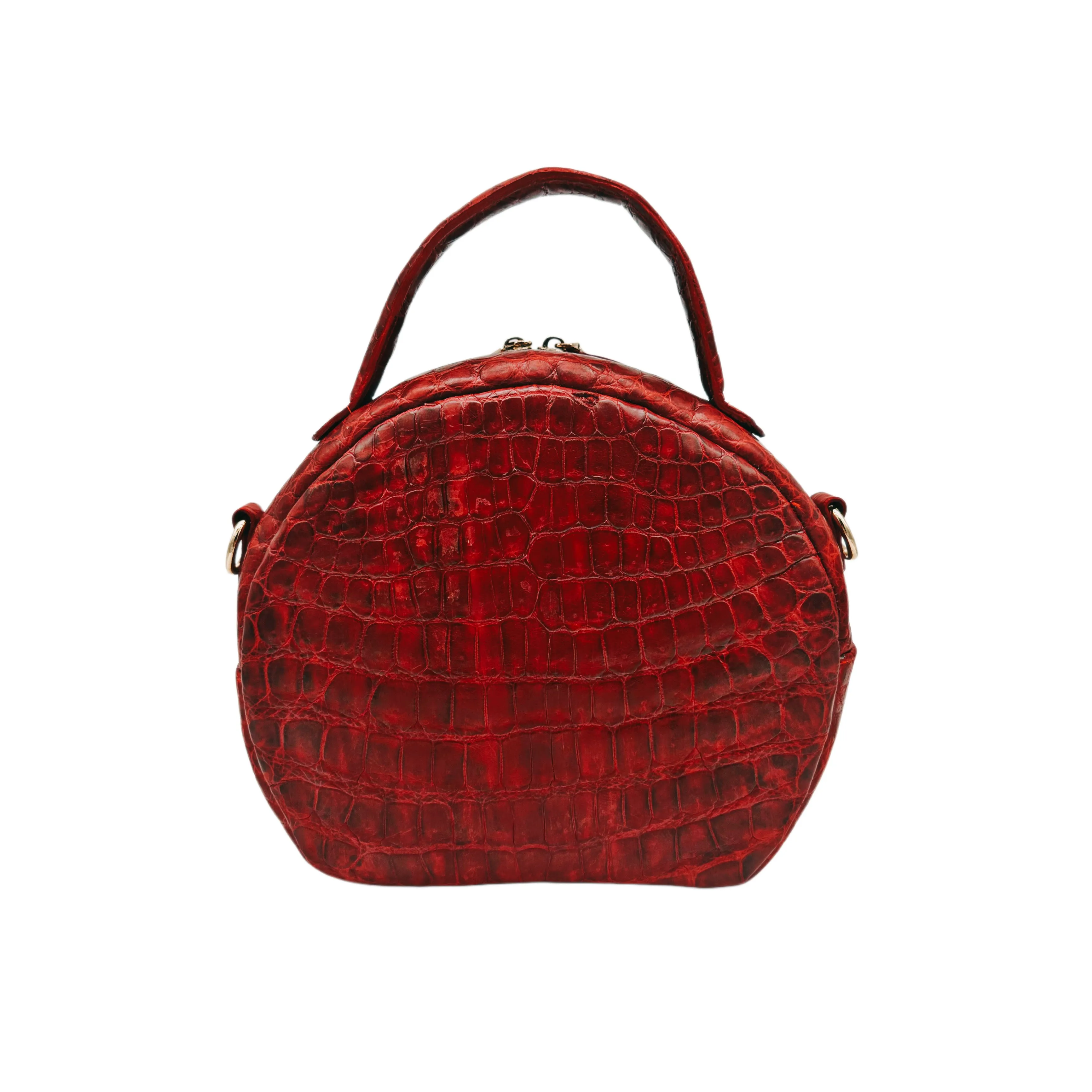 Red Scarlet Alligator Purse by Sobèk