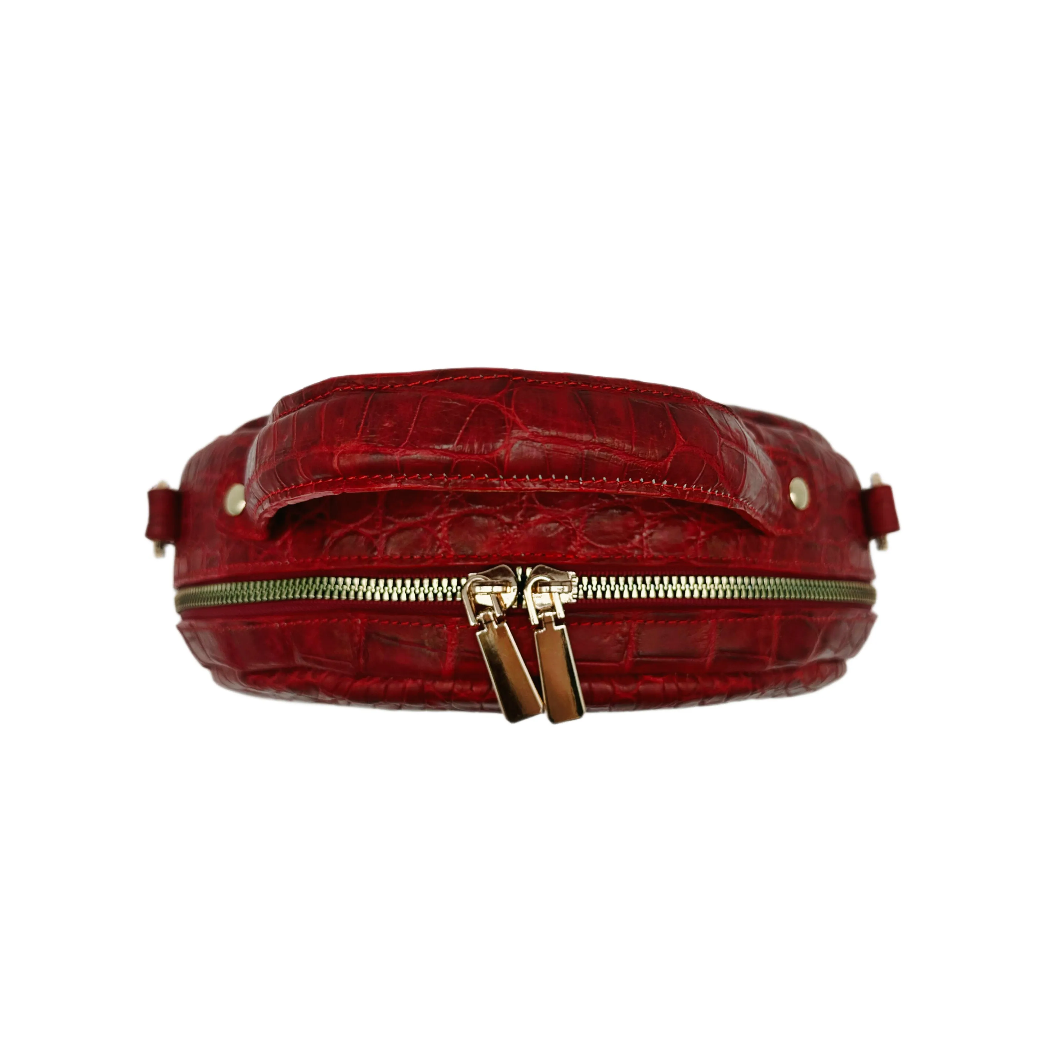 Red Scarlet Alligator Purse by Sobèk