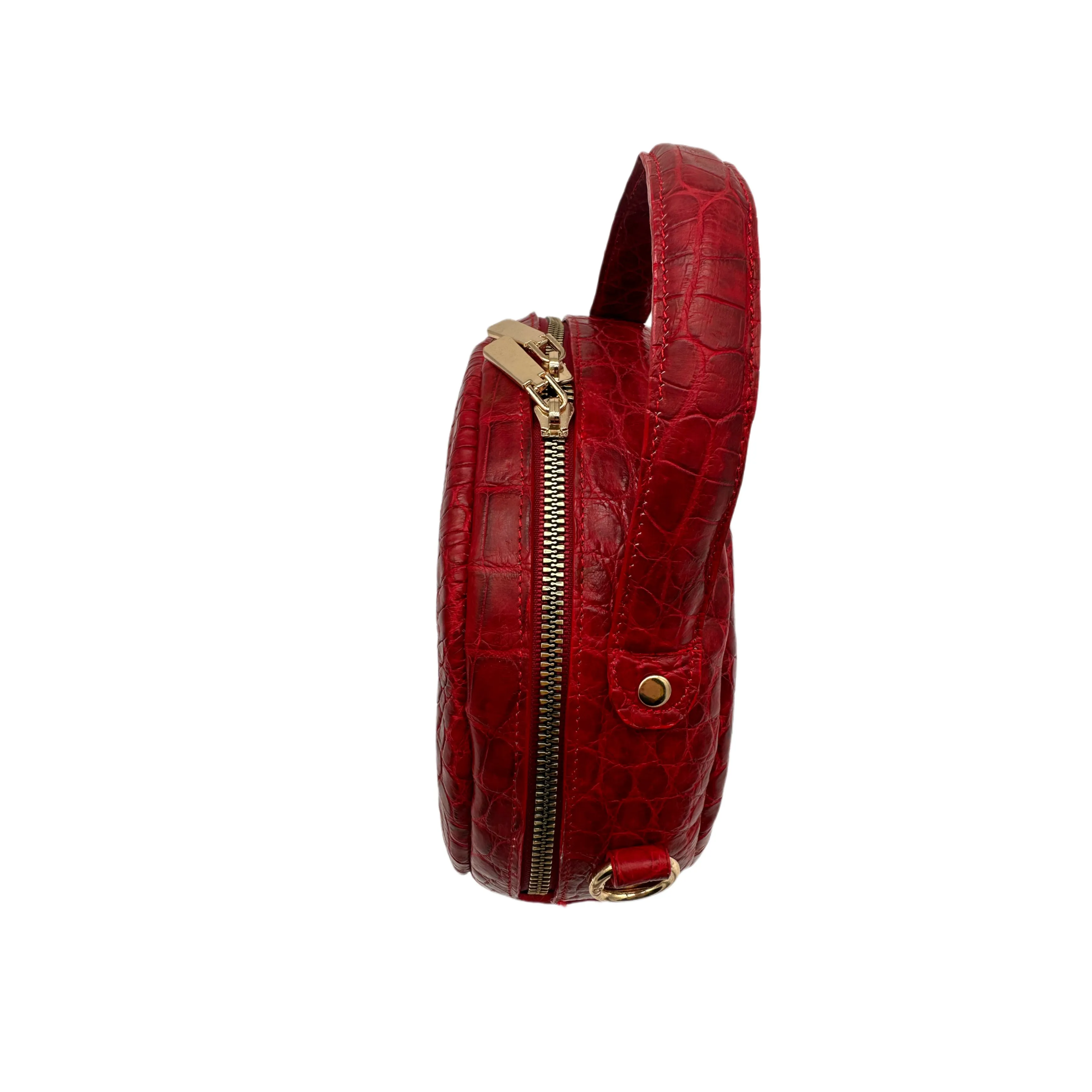Red Scarlet Alligator Purse by Sobèk