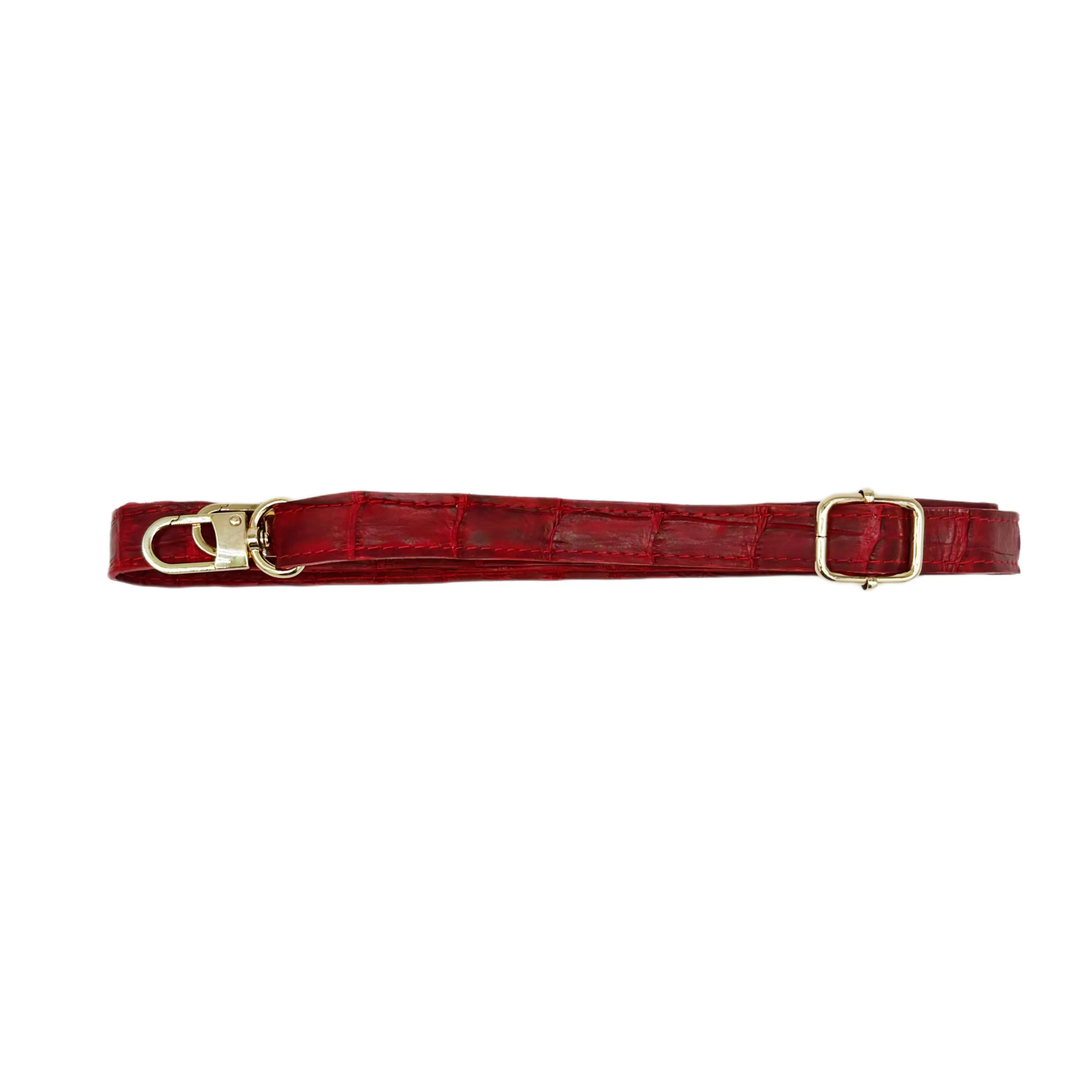 Red Scarlet Alligator Purse by Sobèk