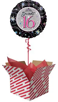 Sweet 16 Sparkle Birthday Balloon